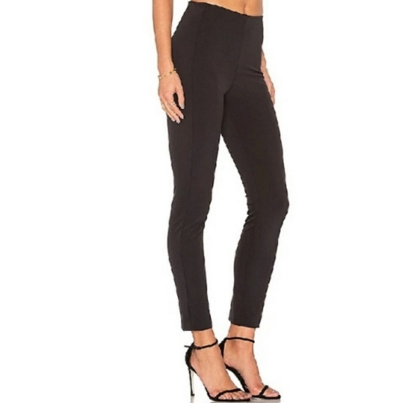 Theory Navalane Becker Skinny Pants Black Slim Fit Stovepipe Straight Trousers 4 - Picture 2 of 10